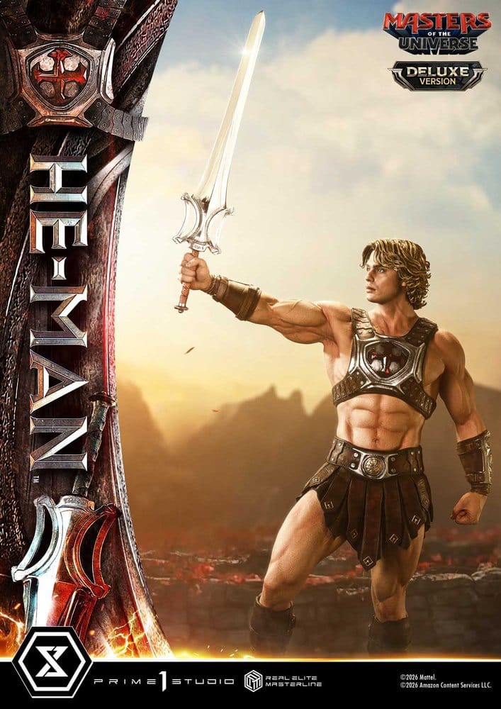 Masters of the Universe (2026 Film) Real Elite Masterline Series Statue 1/3 He-Man Deluxe Version 117 cm - Preorder - ETA: 24.03.2028