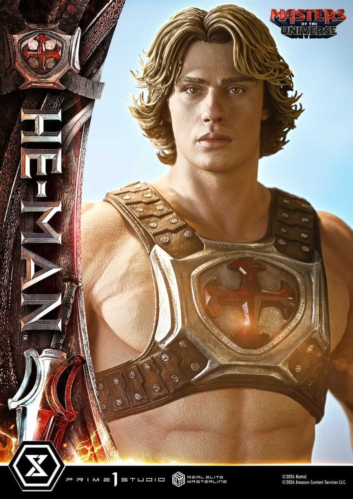 Masters of the Universe (2026 Film) Real Elite Masterline Series Statue 1/3 He-Man Deluxe Version 117 cm - Preorder - ETA: 24.03.2028