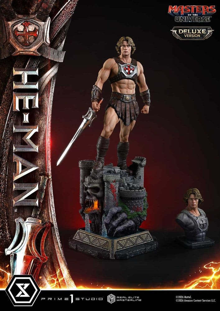Masters of the Universe (2026 Film) Real Elite Masterline Series Statue 1/3 He-Man Deluxe Version 117 cm - Preorder - ETA: 24.03.2028