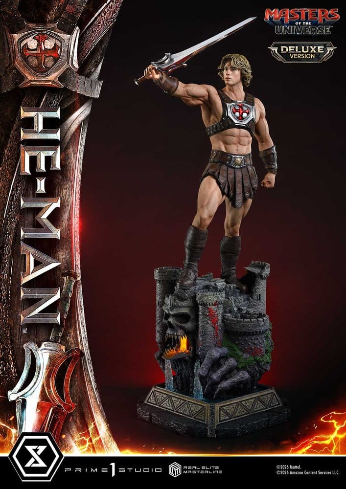 Masters of the Universe (2026 Film) Real Elite Masterline Series Statue 1/3 He-Man Deluxe Version 117 cm - Preorder - ETA: 24.03.2028