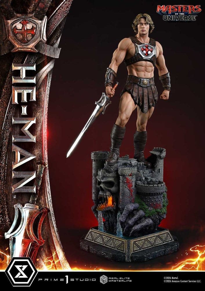 Masters of the Universe (2026 Film) Real Elite Masterline Series Statue 1/3 He-Man Deluxe Version 117 cm - Preorder - ETA: 24.03.2028