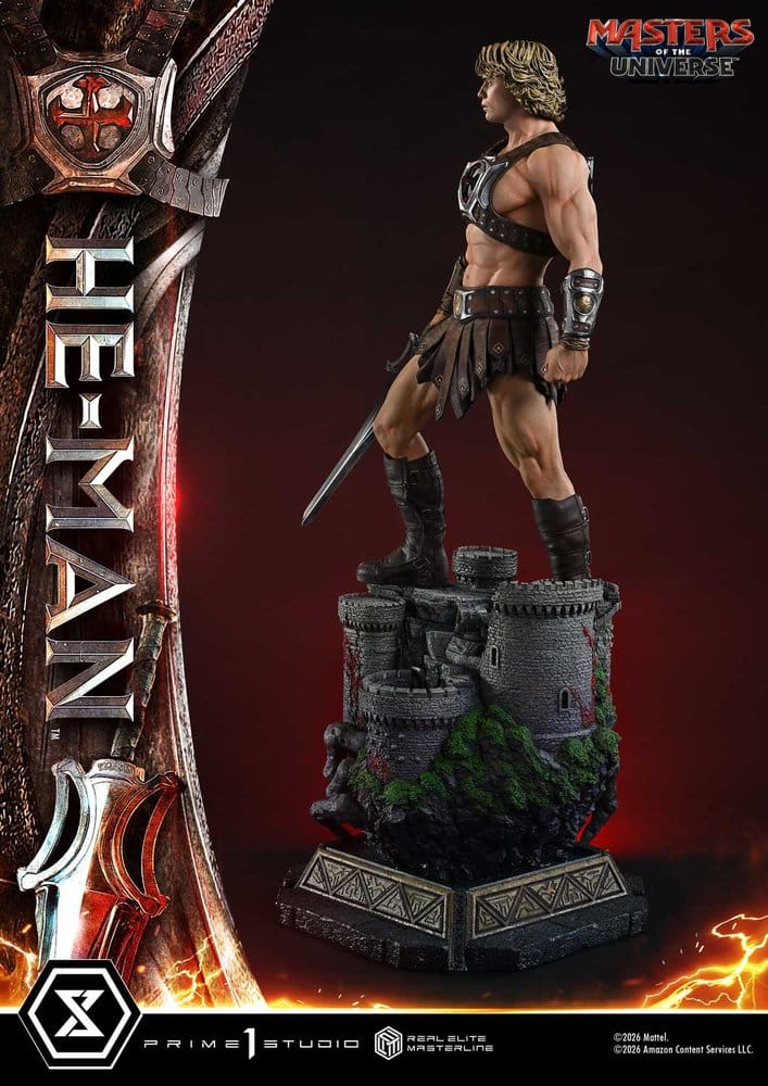 Masters of the Universe (2026 Film) Real Elite Masterline Series Statue 1/3 He-Man Deluxe Version 117 cm - Preorder - ETA: 24.03.2028