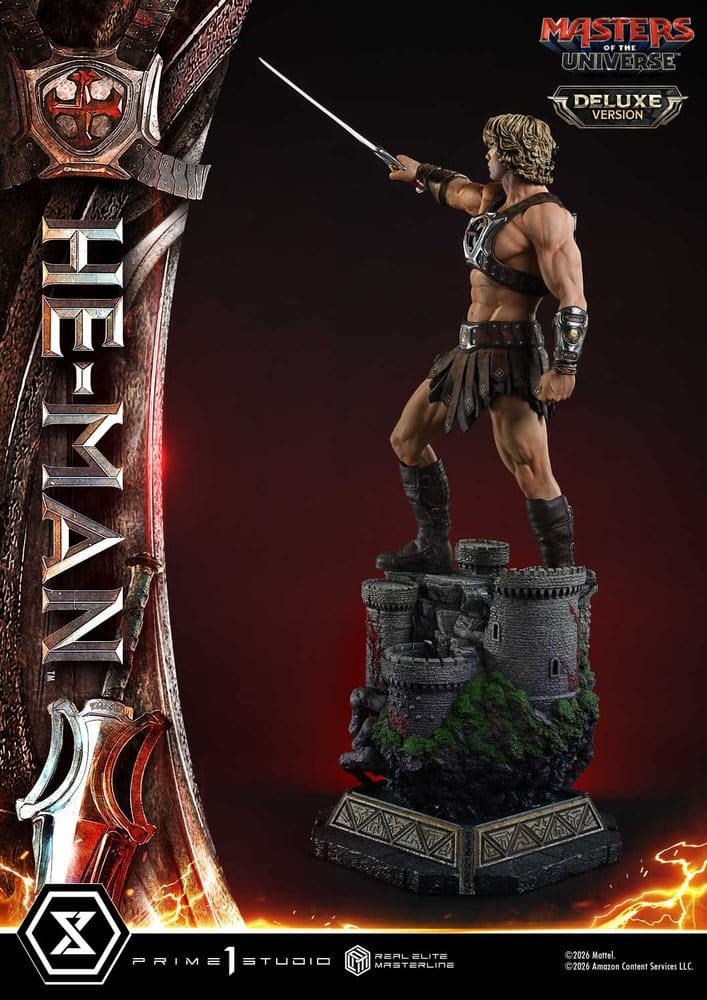 Masters of the Universe (2026 Film) Real Elite Masterline Series Statue 1/3 He-Man Deluxe Version 117 cm - Preorder - ETA: 24.03.2028