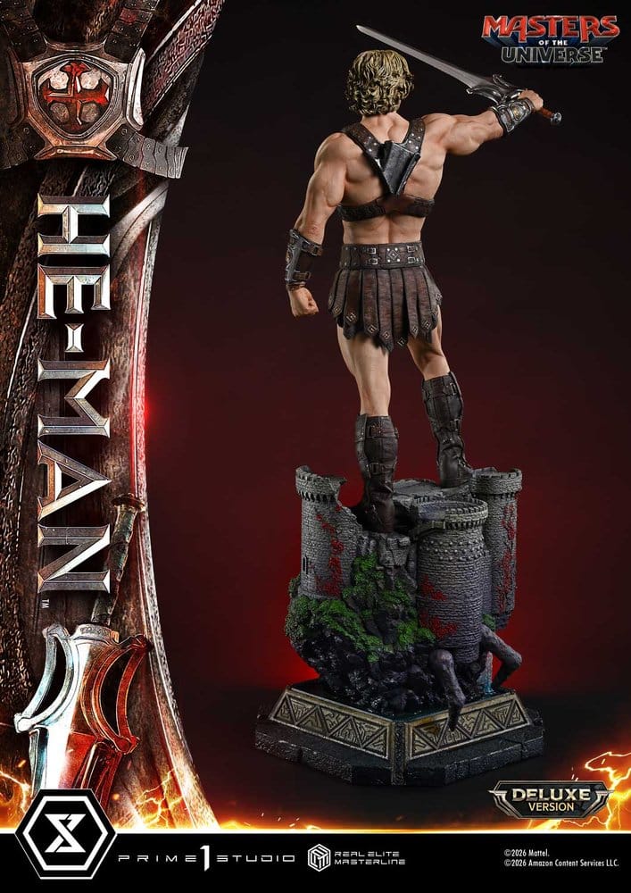 Masters of the Universe (2026 Film) Real Elite Masterline Series Statue 1/3 He-Man Deluxe Version 117 cm - Preorder - ETA: 24.03.2028