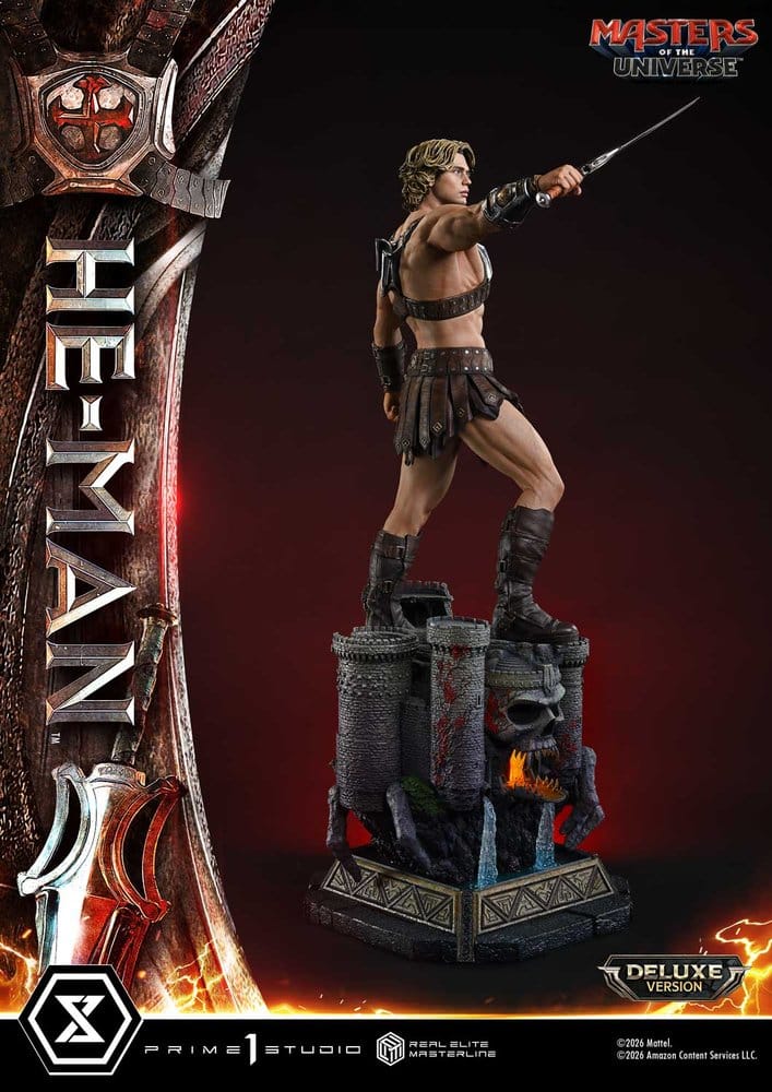 Masters of the Universe (2026 Film) Real Elite Masterline Series Statue 1/3 He-Man Deluxe Version 117 cm - Preorder - ETA: 24.03.2028
