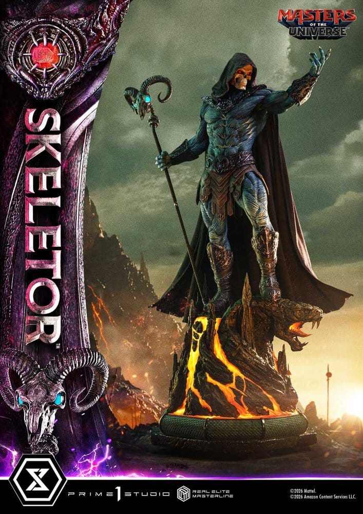 Masters of the Universe (2026 Film) Real Elite Masterline Series Statue 1/3 Skeletor 95 cm - Preorder - ETA: 25.04.2028