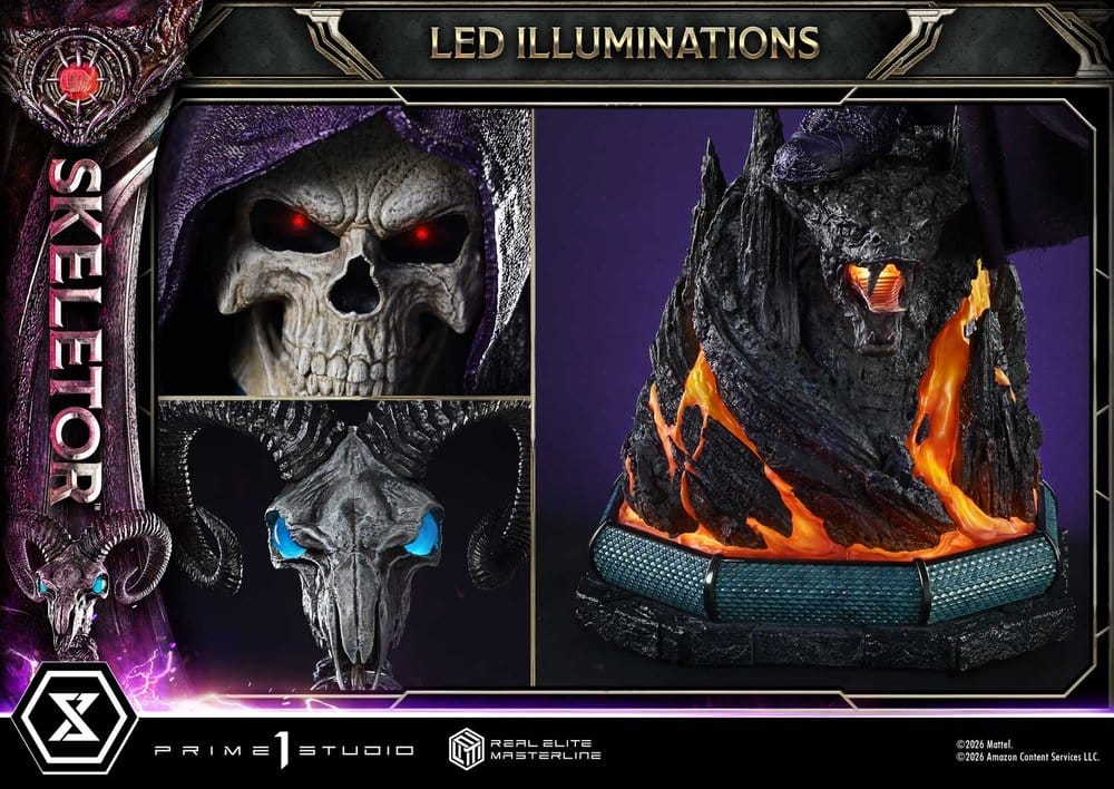 Masters of the Universe (2026 Film) Real Elite Masterline Series Statue 1/3 Skeletor 95 cm - Preorder - ETA: 25.04.2028