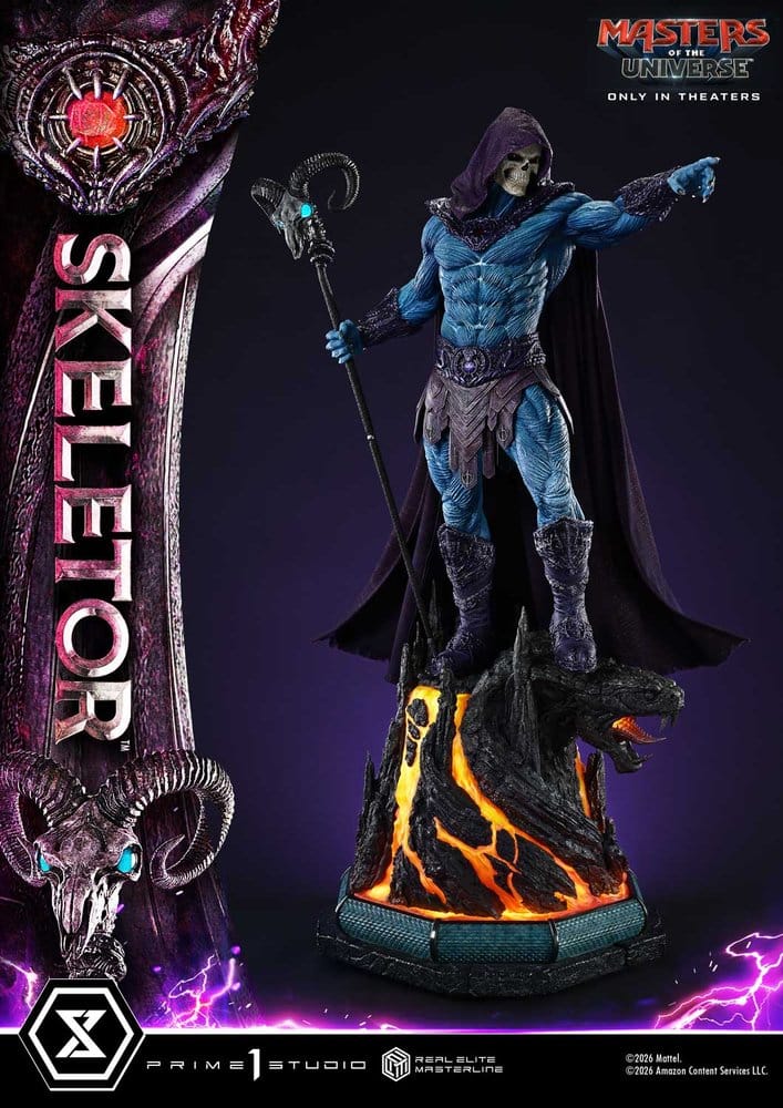 Masters of the Universe (2026 Film) Real Elite Masterline Series Statue 1/3 Skeletor 95 cm - Preorder - ETA: 25.04.2028