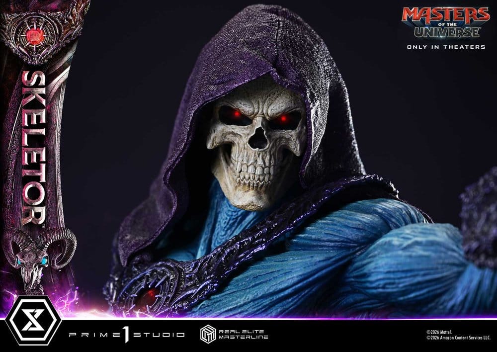 Masters of the Universe (2026 Film) Real Elite Masterline Series Statue 1/3 Skeletor 95 cm - Preorder - ETA: 25.04.2028