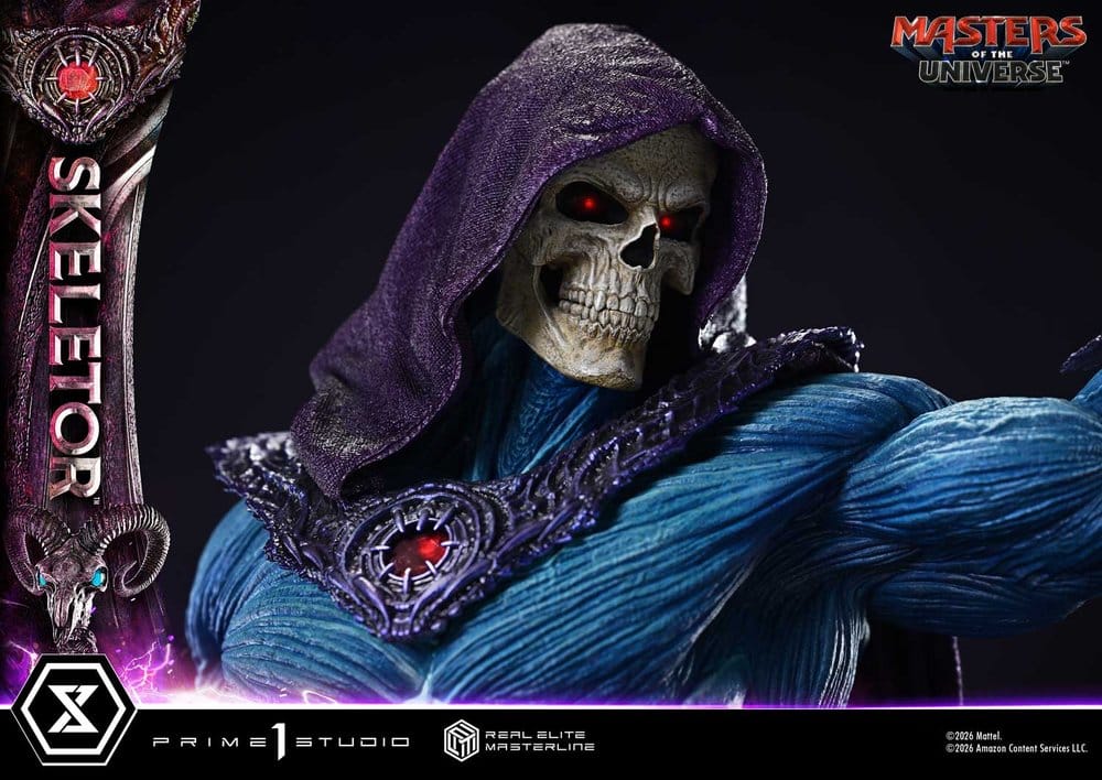 Masters of the Universe (2026 Film) Real Elite Masterline Series Statue 1/3 Skeletor 95 cm - Preorder - ETA: 25.04.2028