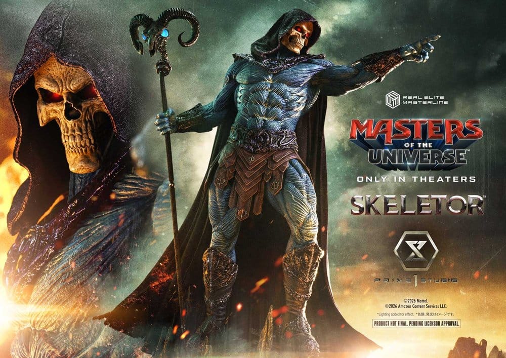 Masters of the Universe (2026 Film) Real Elite Masterline Series Statue 1/3 Skeletor Bonus Version 96 cm - Preorder - ETA: 25.04.2028