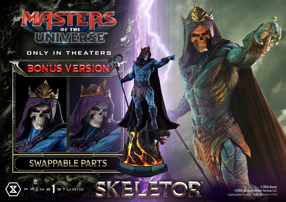Masters of the Universe (2026 Film) Real Elite Masterline Series Statue 1/3 Skeletor Bonus Version 96 cm - Preorder - ETA: 25.04.2028