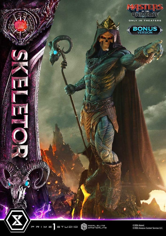Masters of the Universe (2026 Film) Real Elite Masterline Series Statue 1/3 Skeletor Bonus Version 96 cm - Preorder - ETA: 25.04.2028
