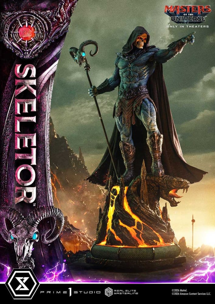 Masters of the Universe (2026 Film) Real Elite Masterline Series Statue 1/3 Skeletor Bonus Version 96 cm - Preorder - ETA: 25.04.2028