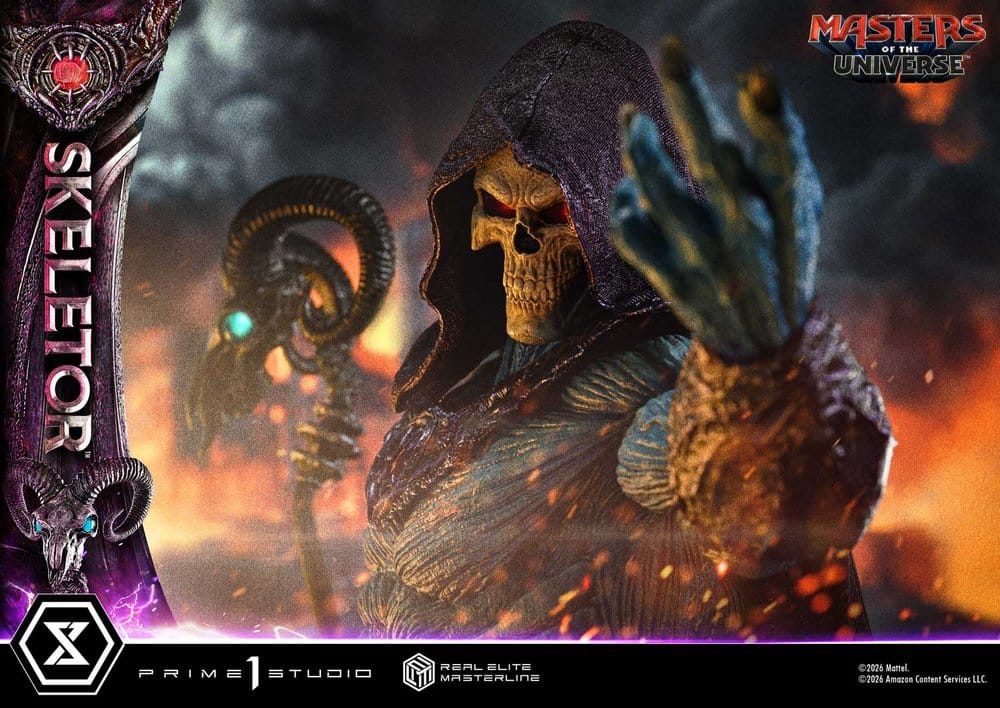 Masters of the Universe (2026 Film) Real Elite Masterline Series Statue 1/3 Skeletor Bonus Version 96 cm - Preorder - ETA: 25.04.2028