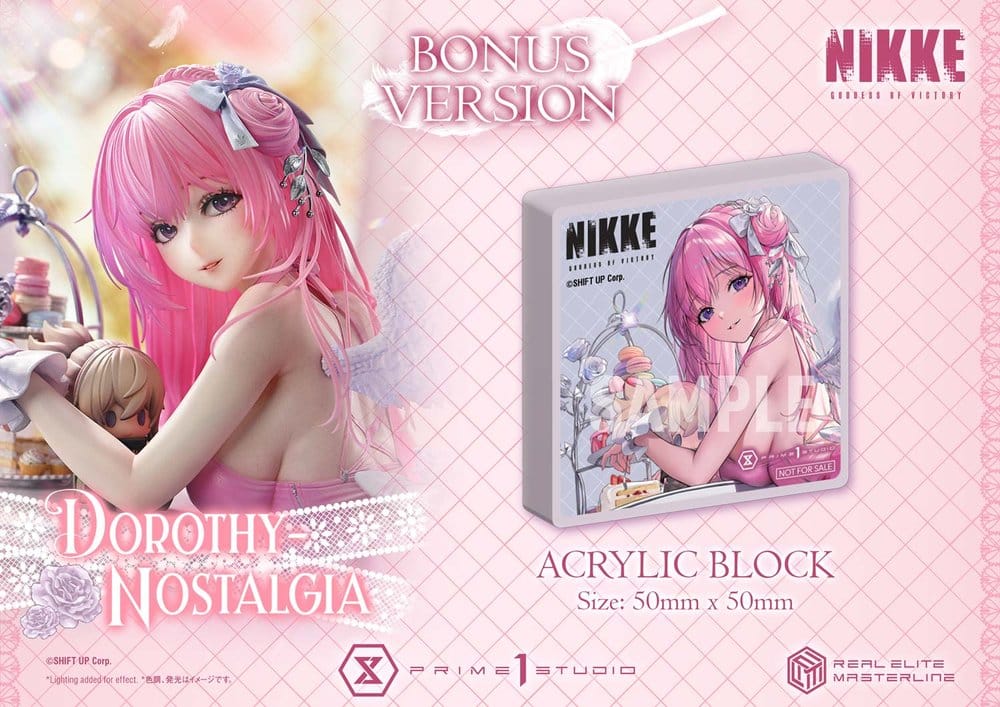 Goddess of Victory: Nikke Real Elite Masterline Statue 1/4 Dorothy – Nostalgia Bonus Version 53 cm - Preorder - ETA: 24.03.2028
