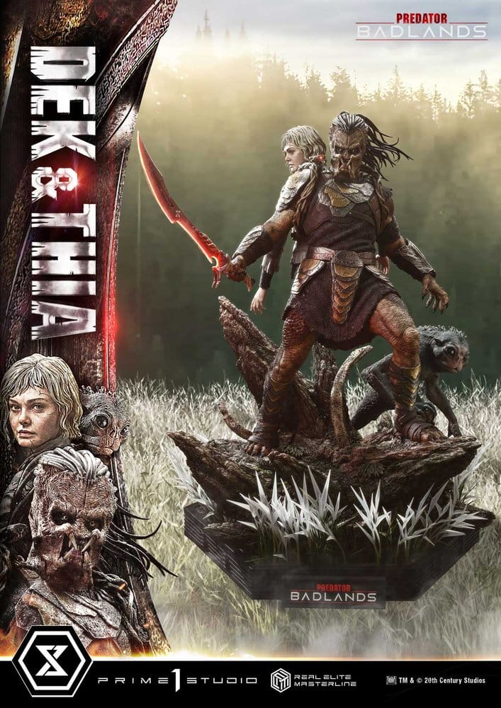 Predator Real Elite Masterline Statue 1/3 Badlands Dek & Thia 87 cm - Preorder - ETA: 23.06.2028