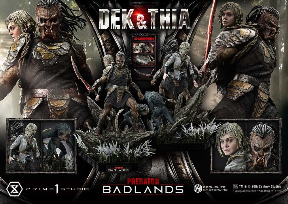 Predator Real Elite Masterline Statue 1/3 Badlands Dek & Thia 87 cm - Preorder - ETA: 23.06.2028