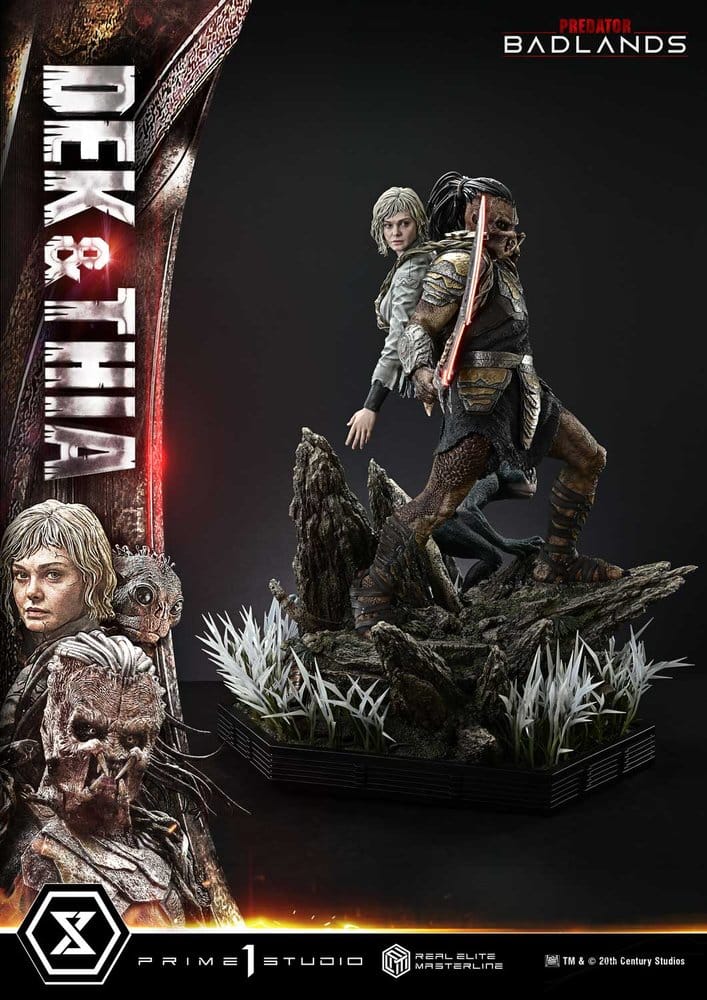 Predator Real Elite Masterline Statue 1/3 Badlands Dek & Thia 87 cm - Preorder - ETA: 23.06.2028