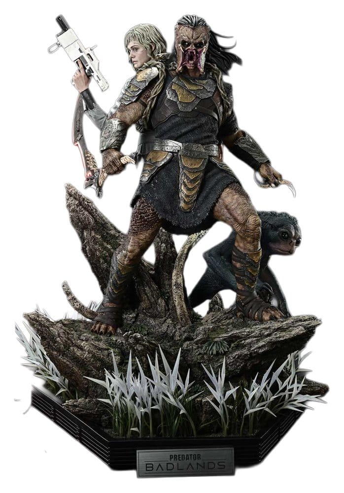 Predator Real Elite Masterline Statue 1/3 Badlands Dek & Thia Deluxe Version 87 cm - Preorder - ETA: 23.06.2028