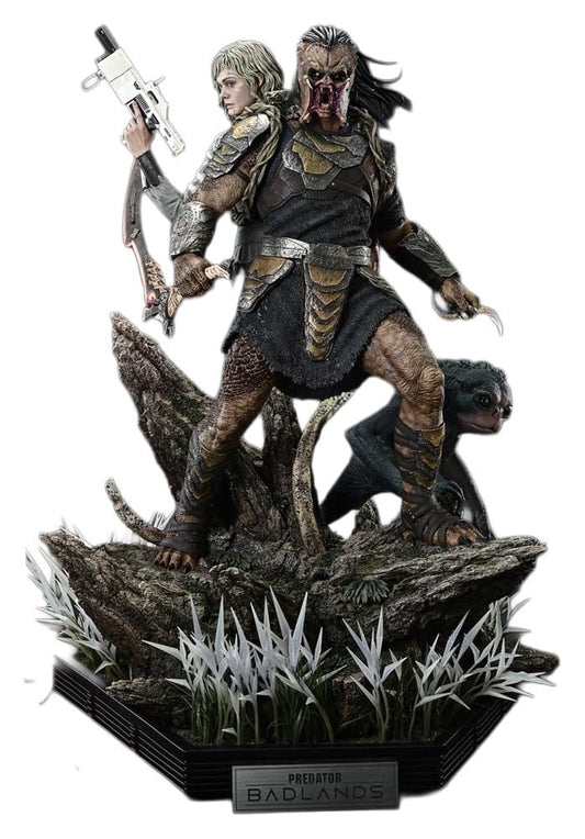Predator Real Elite Masterline Statue 1/3 Badlands Dek & Thia Deluxe Version 87 cm - Preorder - ETA: 23.06.2028