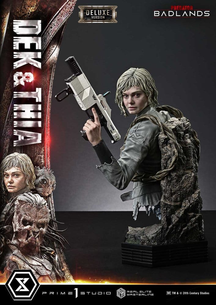 Predator Real Elite Masterline Statue 1/3 Badlands Dek & Thia Deluxe Version 87 cm - Preorder - ETA: 23.06.2028