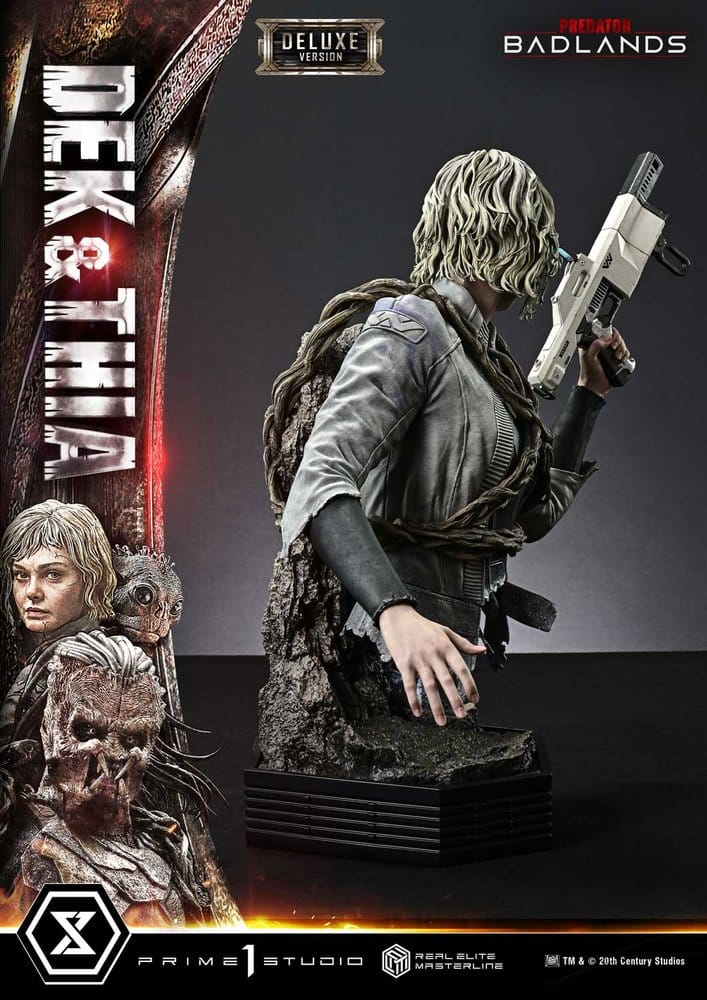 Predator Real Elite Masterline Statue 1/3 Badlands Dek & Thia Deluxe Version 87 cm - Preorder - ETA: 23.06.2028