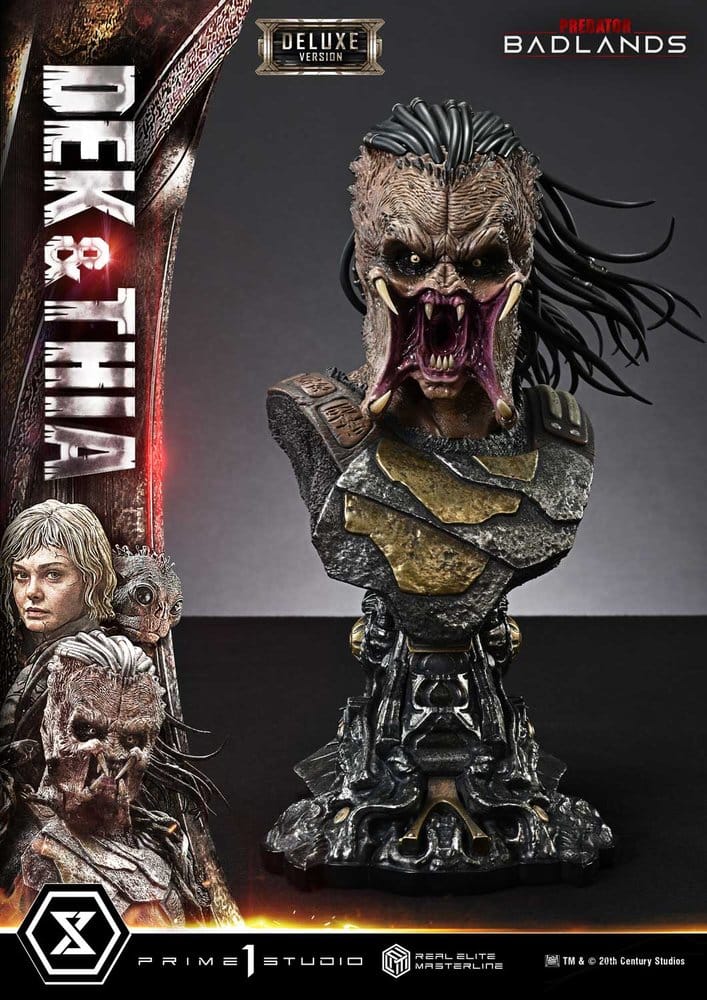 Predator Real Elite Masterline Statue 1/3 Badlands Dek & Thia Deluxe Version 87 cm - Preorder - ETA: 23.06.2028