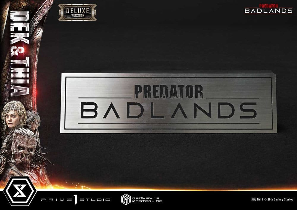 Predator Real Elite Masterline Statue 1/3 Badlands Dek & Thia Deluxe Version 87 cm - Preorder - ETA: 23.06.2028