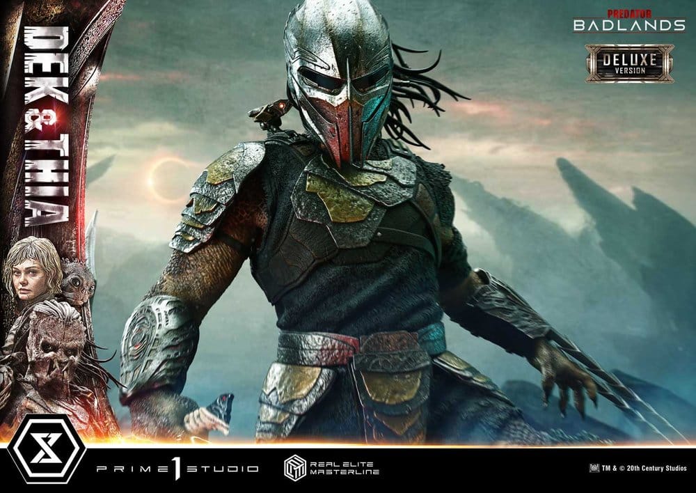 Predator Real Elite Masterline Statue 1/3 Badlands Dek & Thia DX Bonus Version 87 cm - Preorder - ETA: 23.06.2028
