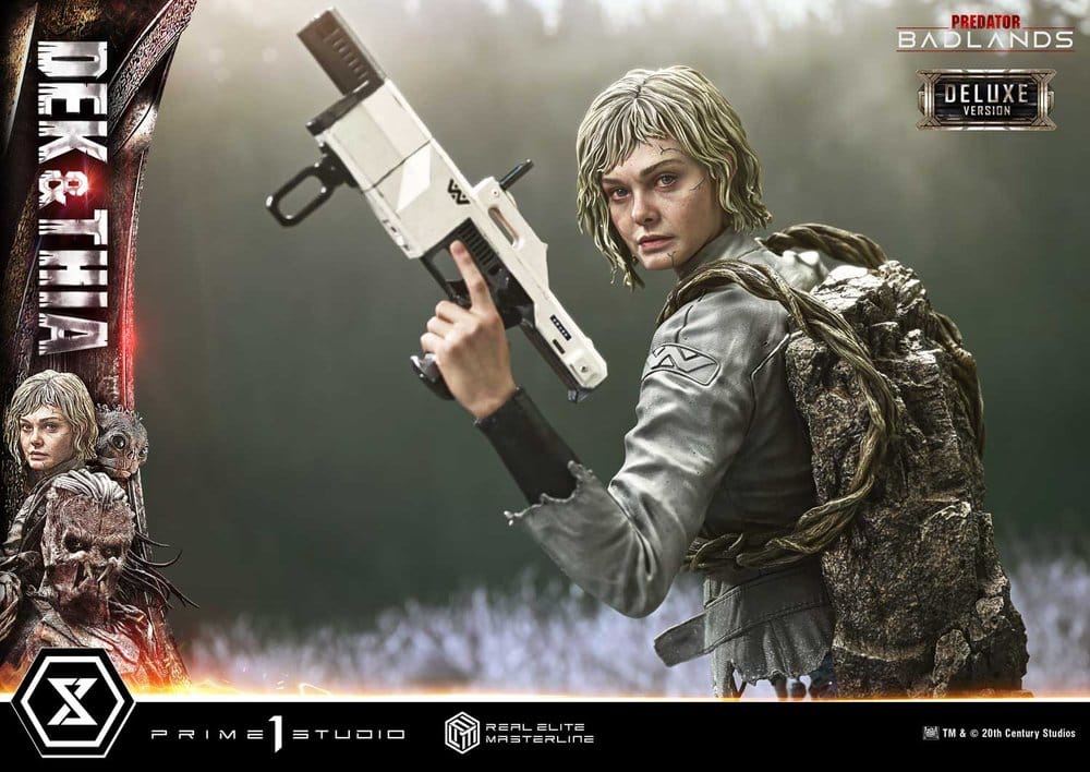 Predator Real Elite Masterline Statue 1/3 Badlands Dek & Thia DX Bonus Version 87 cm - Preorder - ETA: 23.06.2028