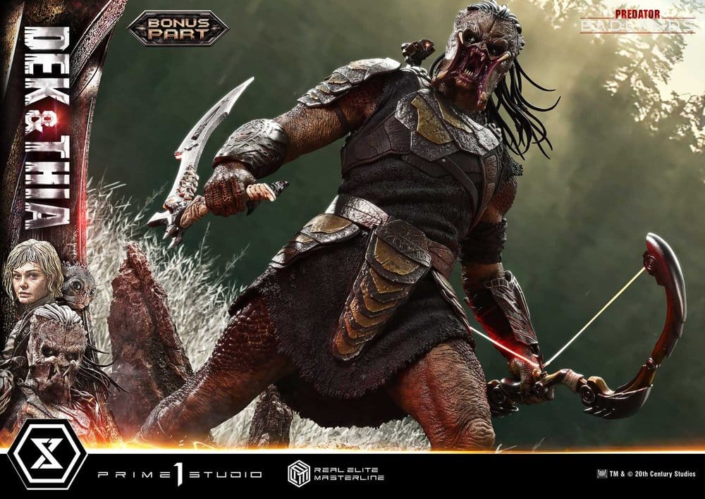 Predator Real Elite Masterline Statue 1/3 Badlands Dek & Thia DX Bonus Version 87 cm - Preorder - ETA: 23.06.2028