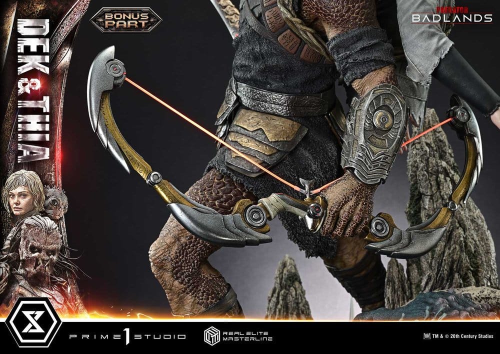 Predator Real Elite Masterline Statue 1/3 Badlands Dek & Thia DX Bonus Version 87 cm - Preorder - ETA: 23.06.2028
