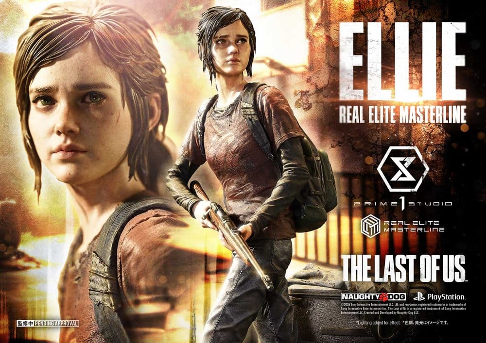 The Last of Us (Part I) Real Elite Masterline Statue 1/4 Ellie 46 cm - Preorder - ETA: 24.03.2028