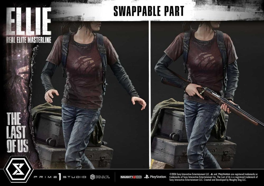 The Last of Us (Part I) Real Elite Masterline Statue 1/4 Ellie 46 cm - Preorder - ETA: 24.03.2028