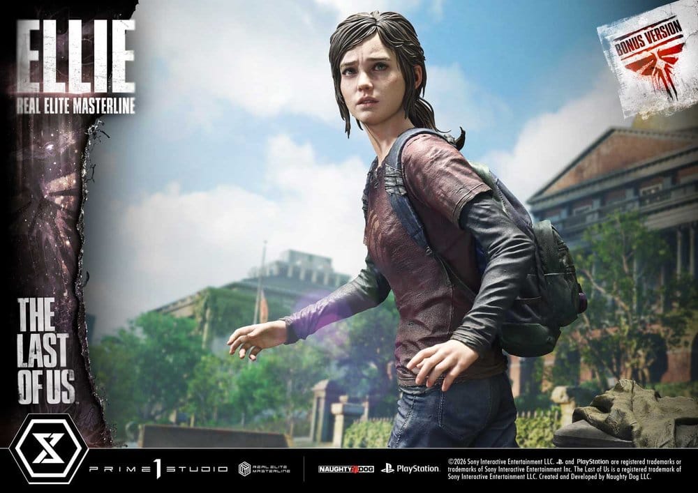 The Last of Us (Part I) Real Elite Masterline Statue 1/4 Ellie Bonus Version 46 cm - Preorder - ETA: 24.03.2028