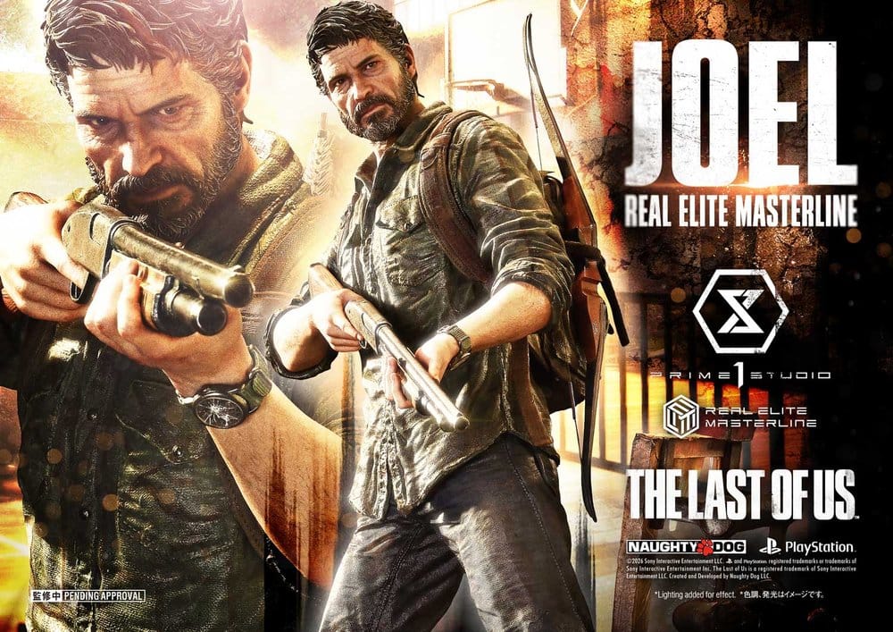 The Last of Us (Part I) Real Elite Masterline Statue 1/4 Joel 52 cm - Preorder - ETA: 24.03.2028
