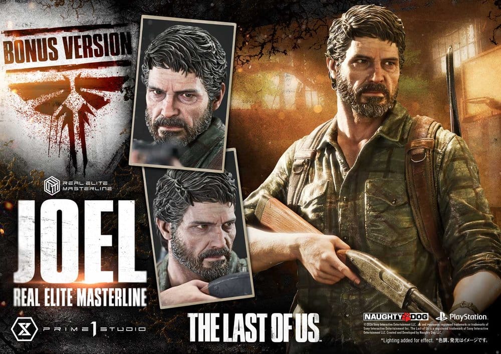 The Last of Us (Part I) Real Elite Masterline Statue 1/4 Joel Bonus Version 52 cm - Preorder - ETA: 24.03.2028
