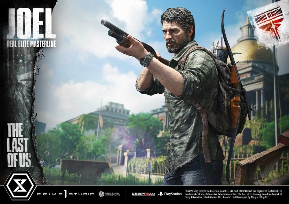 The Last of Us (Part I) Real Elite Masterline Statue 1/4 Joel Bonus Version 52 cm - Preorder - ETA: 24.03.2028