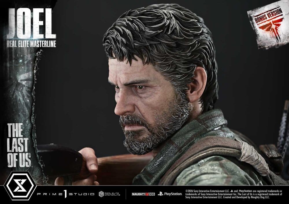 The Last of Us (Part I) Real Elite Masterline Statue 1/4 Joel Bonus Version 52 cm - Preorder - ETA: 24.03.2028