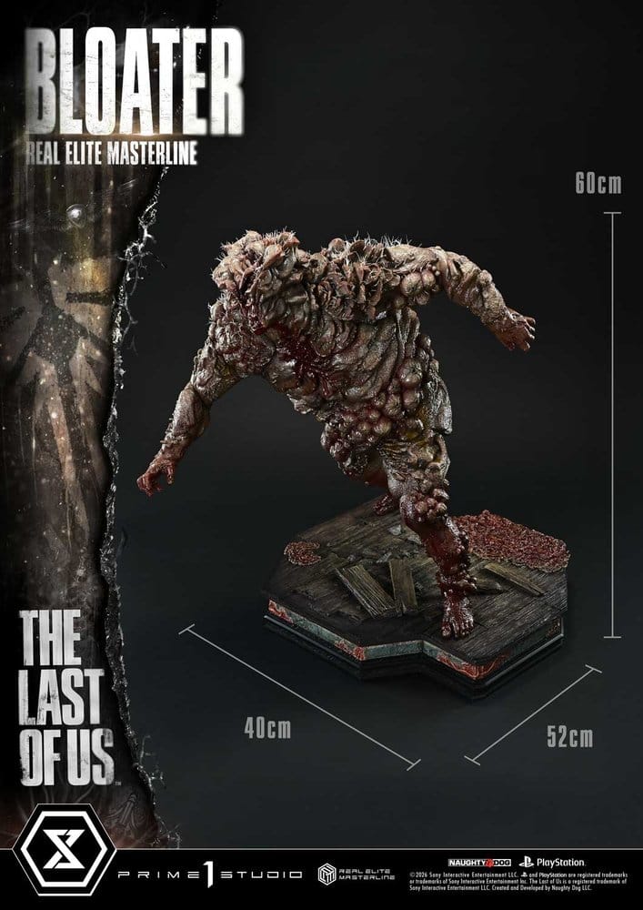 The Last of Us (Part I) Real Elite Masterline Statue 1/4 Bloater 60 cm - Preorder - ETA: 24.03.2028
