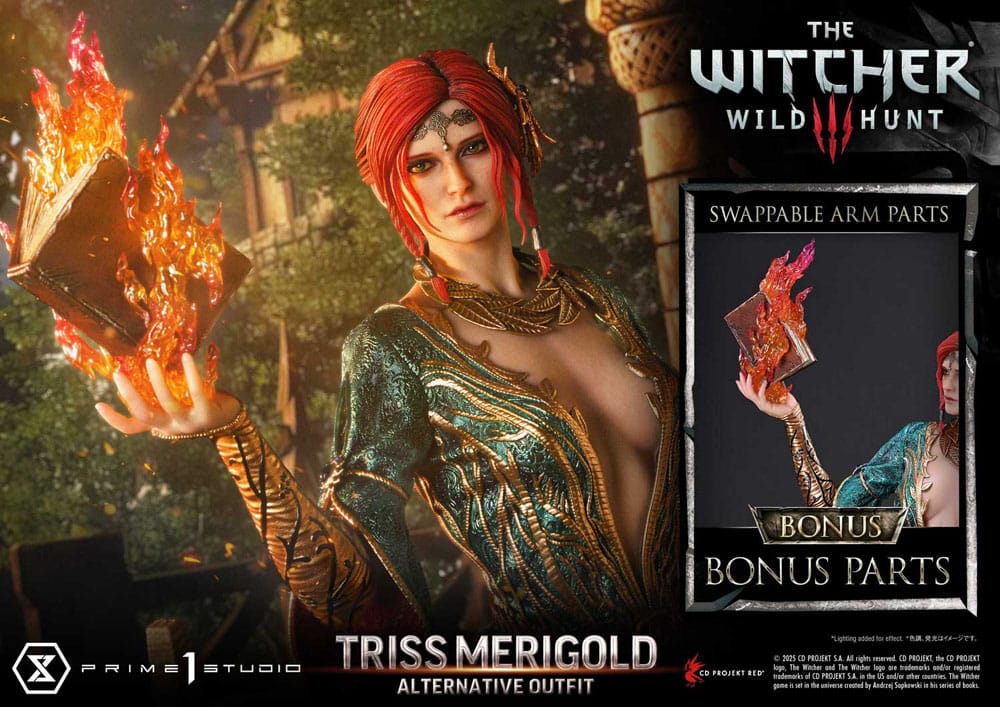 The Witcher 3: Wild Hunt Real Elite Masterline Series Statue 1/4 Triss Merigold Bonus Version 52 cm      - Preorder - ETA: 25.05.2027