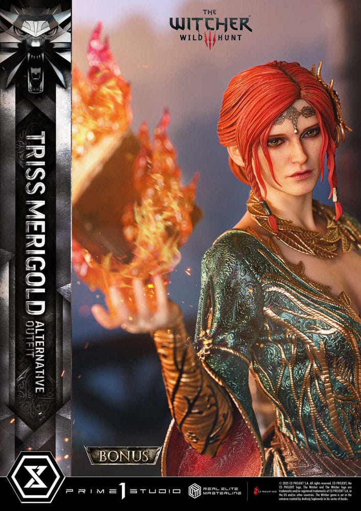 The Witcher 3: Wild Hunt Real Elite Masterline Series Statue 1/4 Triss Merigold Bonus Version 52 cm      - Preorder - ETA: 25.05.2027