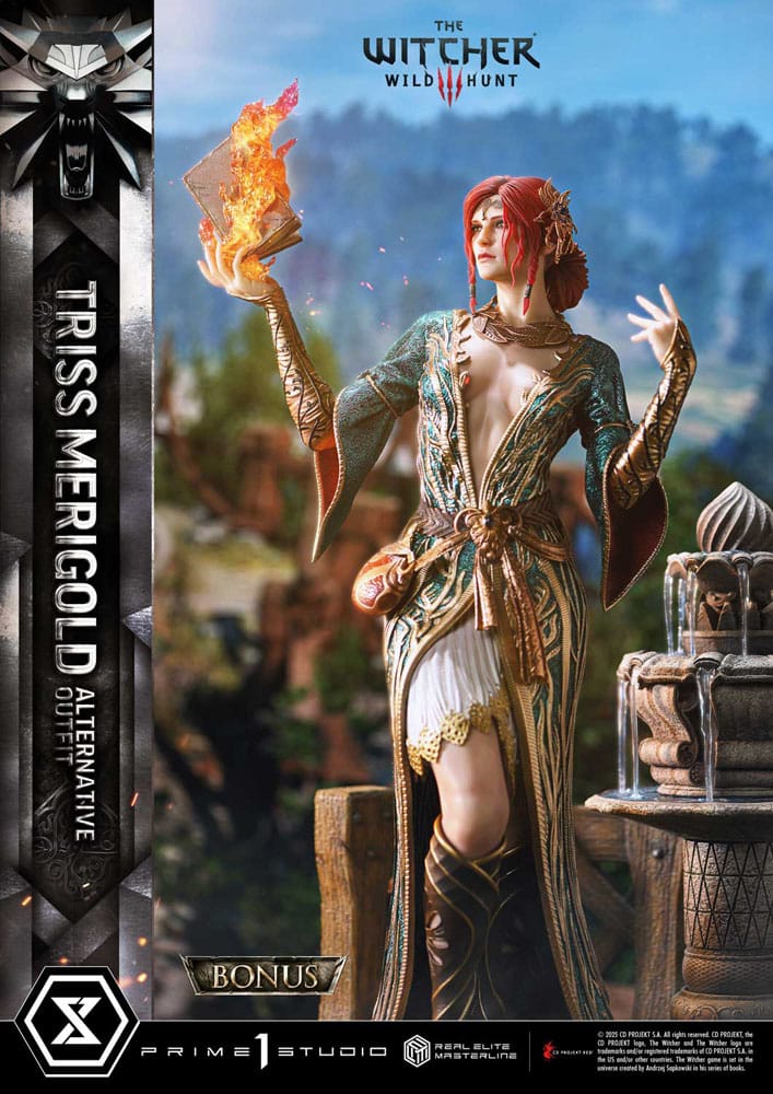 The Witcher 3: Wild Hunt Real Elite Masterline Series Statue 1/4 Triss Merigold Bonus Version 52 cm      - Preorder - ETA: 25.05.2027