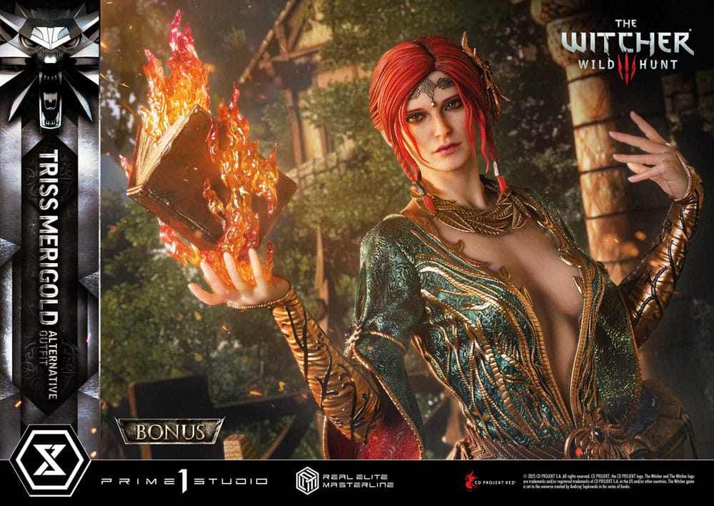 The Witcher 3: Wild Hunt Real Elite Masterline Series Statue 1/4 Triss Merigold Bonus Version 52 cm      - Preorder - ETA: 25.05.2027