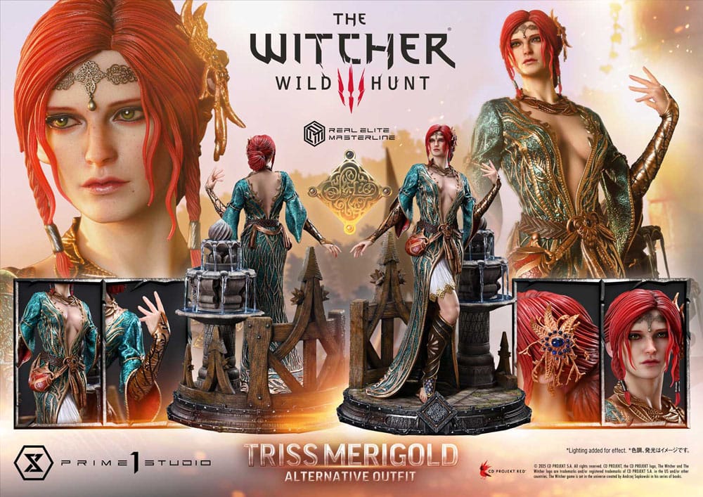 The Witcher 3: Wild Hunt Real Elite Masterline Series Statue 1/4 Triss Merigold Bonus Version 52 cm      - Preorder - ETA: 25.05.2027