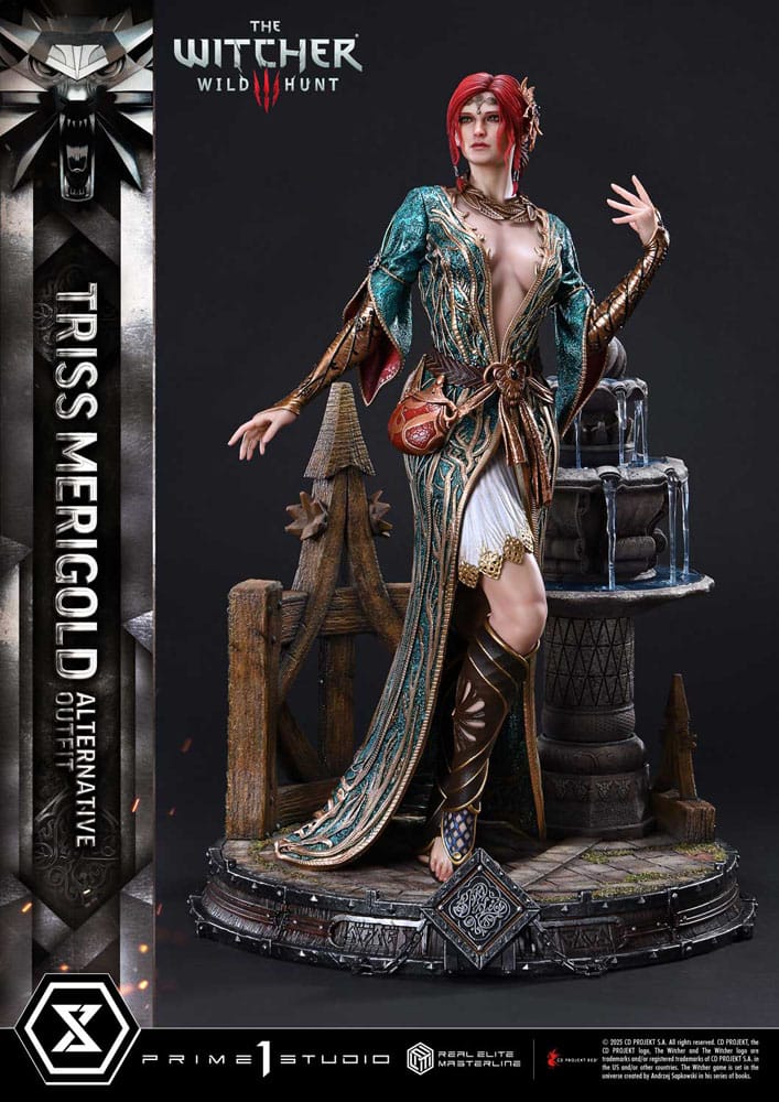 The Witcher 3: Wild Hunt Real Elite Masterline Series Statue 1/4 Triss Merigold Bonus Version 52 cm      - Preorder - ETA: 25.05.2027