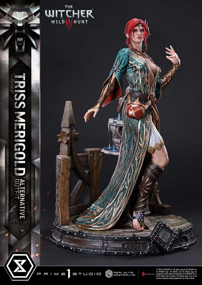 The Witcher 3: Wild Hunt Real Elite Masterline Series Statue 1/4 Triss Merigold Bonus Version 52 cm      - Preorder - ETA: 25.05.2027
