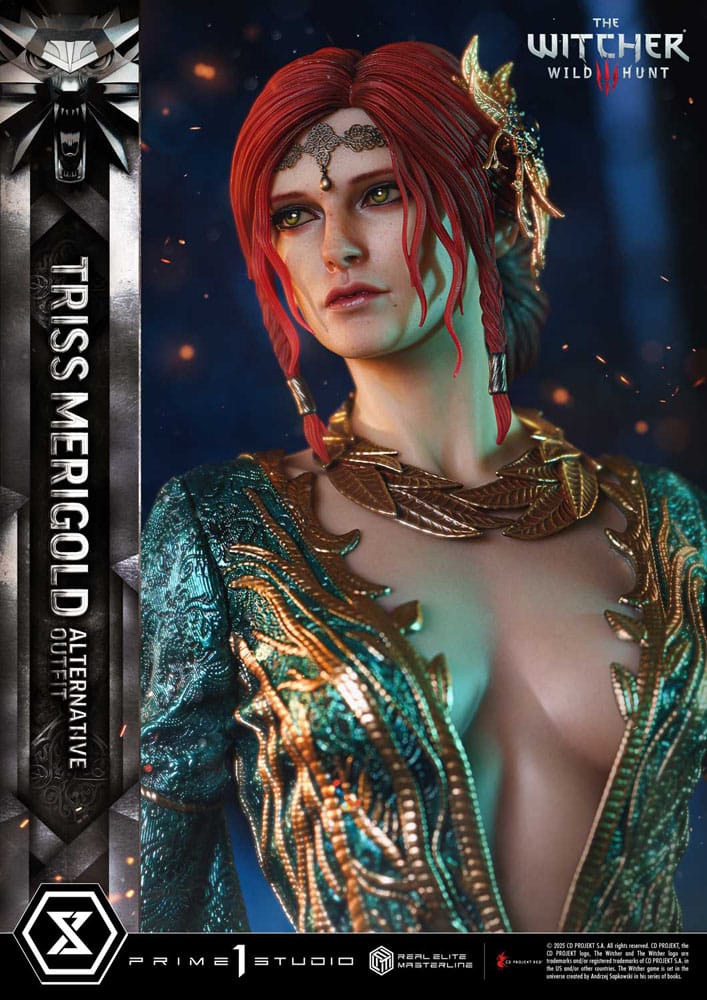 The Witcher 3: Wild Hunt Real Elite Masterline Series Statue 1/4 Triss Merigold Bonus Version 52 cm      - Preorder - ETA: 25.05.2027