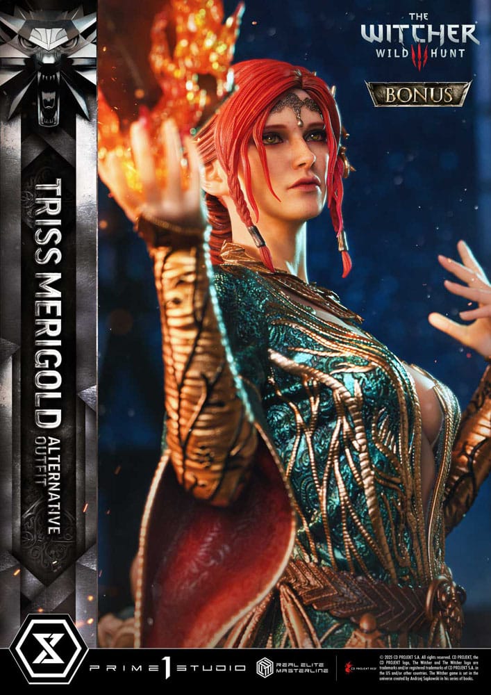 The Witcher 3: Wild Hunt Real Elite Masterline Series Statue 1/4 Triss Merigold Bonus Version 52 cm      - Preorder - ETA: 25.05.2027